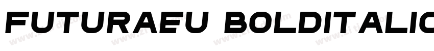 FuturaEU BoldItalic字体转换